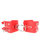 Algemas Kink Rose Vermelho