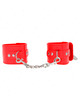 kink - muÑequeras con cierre candado rojo ajustable 16-23 cm x 5.5 cm