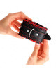 kink - fur lined wrist restraints red / black adjustable 17-29 cm x 6 cm