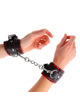 kink - muÑequeras forradas rojo / negro ajustable 17-29 cm x 6 cm