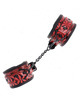Algemas Kink Diamond Preto e Vermelho