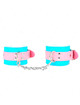 kink - muÑequeras chic azul / rosa ajustable 16-28 cm x 5 cm