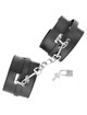 kink - deluxe locking wrist restraints black adjustable 14.5-21 cm x 6 cm
