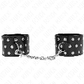 kink - muÑequeras estilo punk ajustable 19-24 cm x 5.5 cm