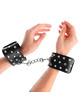 kink - muÑequeras estilo punk ajustable 19-24 cm x 5.5 cm
