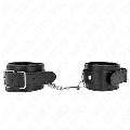 kink - muÑequeras finas negro ajustable 21-33 cm