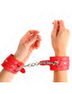 kink - thin wrist restraints red adjustable 21-33 cm