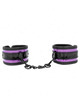 kink - muÑequeras neopreno lila ajustable 21-28 cm x 5 cm