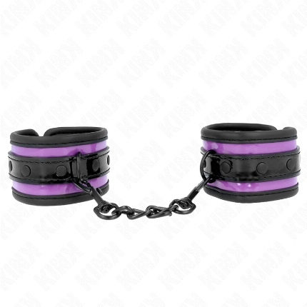 kink - muÑequeras neopreno lila ajustable 21-28 cm x 5 cm