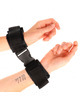 Kink - muÑequeras nylon negro modelo 1 ajustable 25-35 cm x 6 cm