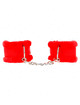 Kink - muÑequeras forrada rojo ajustable 17-31 cm x 7 cm