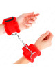 Kink - muÑequeras forrada rojo ajustable 17-31 cm x 7 cm