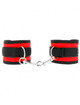 kink - muÑequeras nylon rojo-negro modelo 2 ajustable 18-35 cm x 6 cm