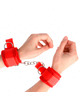 Kink - punhos de neoprene vermelho 42 x 5 cm