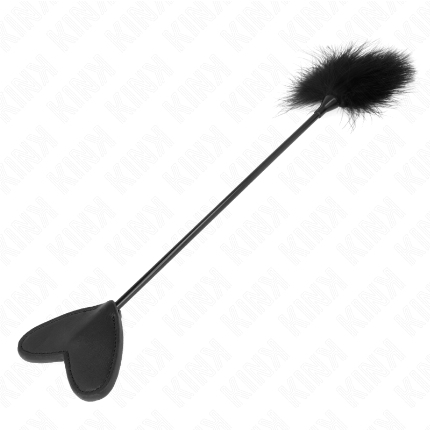 kink - tickle feathers with heart paddle 31 cm