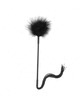 kink - silicone whip with feathers for tickle 47 cm