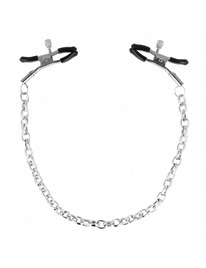 kink - pinzas para pezones con cadena gruesa 30 cm