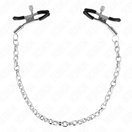 Pinças para Mamilos Kink Corrente Grossa 30 cm