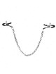 kink - thick chain nipple clamps 30 cm