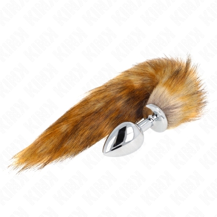 Plug Anal Kink Mia Cauda Castanha 40 cm