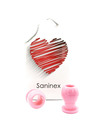 saninex - liaison pink hollow plug