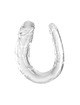 Dildo Duplo King Cock Double Trouble Transparente 33 cm