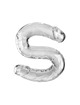 king cock - double trouble double dildo 46 cm clear
