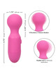 calexotics - first time masajeador recargable 10 vibraciones rosa