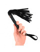 kink - black suede mini whip 30 cm