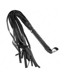 Chicote Kink Cabo Curto e Cauda Longa Preto 70 cm