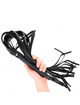 Chicote Kink Cabo Curto e Cauda Longa Preto 70 cm