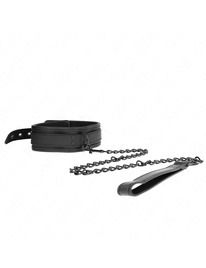 kink - collar con correa 78 cm bondage de neopreno modelo 1 ajustable 37.5 x 49.5 cm