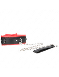 kink - collar con correa 65 cm pesado modelo 3 ajustable 36.5-50 cm