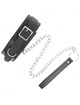 Kink - collar con correa 65 cm negro 54 x 4.5 cm