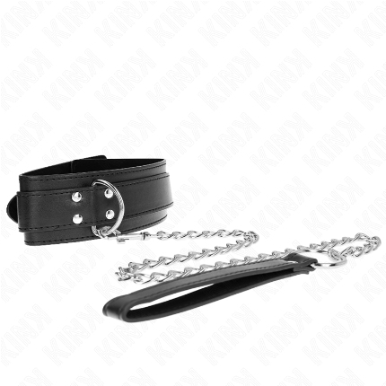 kink - collar con correa de encaje 75 cm modelo scandal 44 x 10 cm