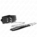 kink - collar con correa de encaje 75 cm modelo scandal 44 x 10 cm