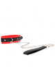 kink - basic model collar with leash 65 cm model 3 red 53 x 5 cm