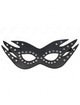kink - leatherette mask with rivets model 3 26 x 9.5 cm