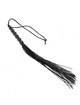 kink - mini silicone whip with 6 black beads 26 cm