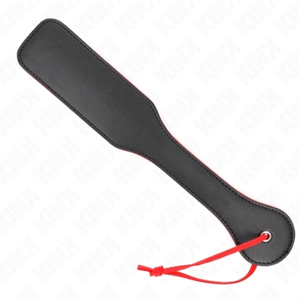 kink - pala de dos caras rojo y negro 32 x 6 cm