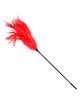 kink - multiple red tickle feathers 45 cm
