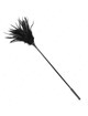 kink - multiple black tickle feathers 45 cm
