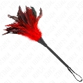 Penacho Kink Horny Plumas Vermelho 36 cm
