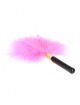 kink - plumas para cosquillas metal dorado fucsia 18 cm