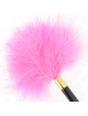 kink - plumas para cosquillas metal dorado fucsia 18 cm