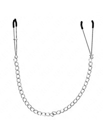 Pinças para Mamilos Kink com Corrente Grossa 30 cm