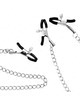 kink - triple nipple and clit clamps with chain model 0