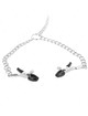 kink - 4 chain nipple clamps 32 cm with little chains 14 cm