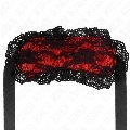 Máscara Kink Renda Vermelho