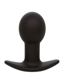 calexotics - rock bottom anal plug 10 vibrations silicone black